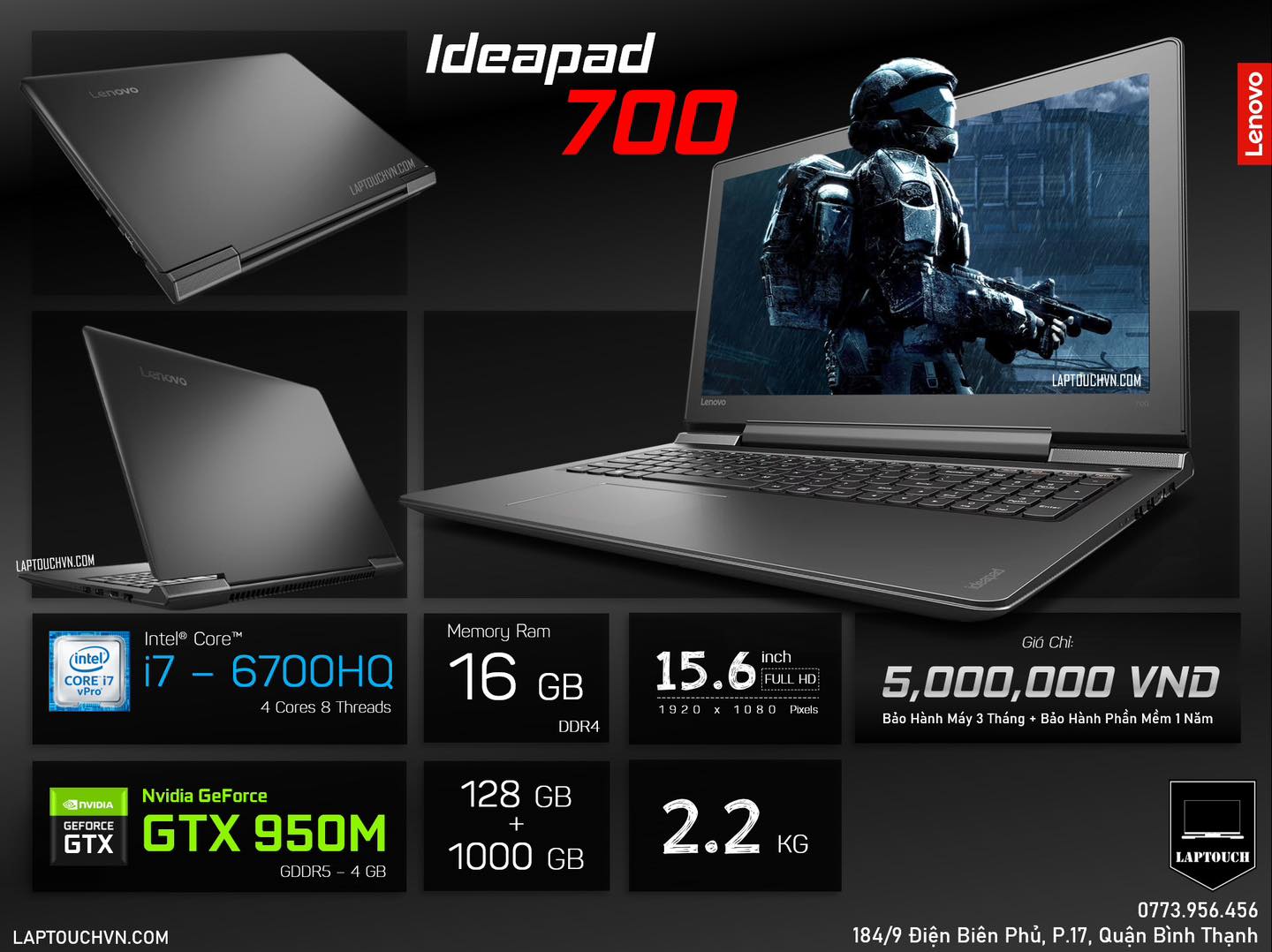 Lenovo Ideapad 700 [ GTX 950 - 4 GB ] (1).jpg