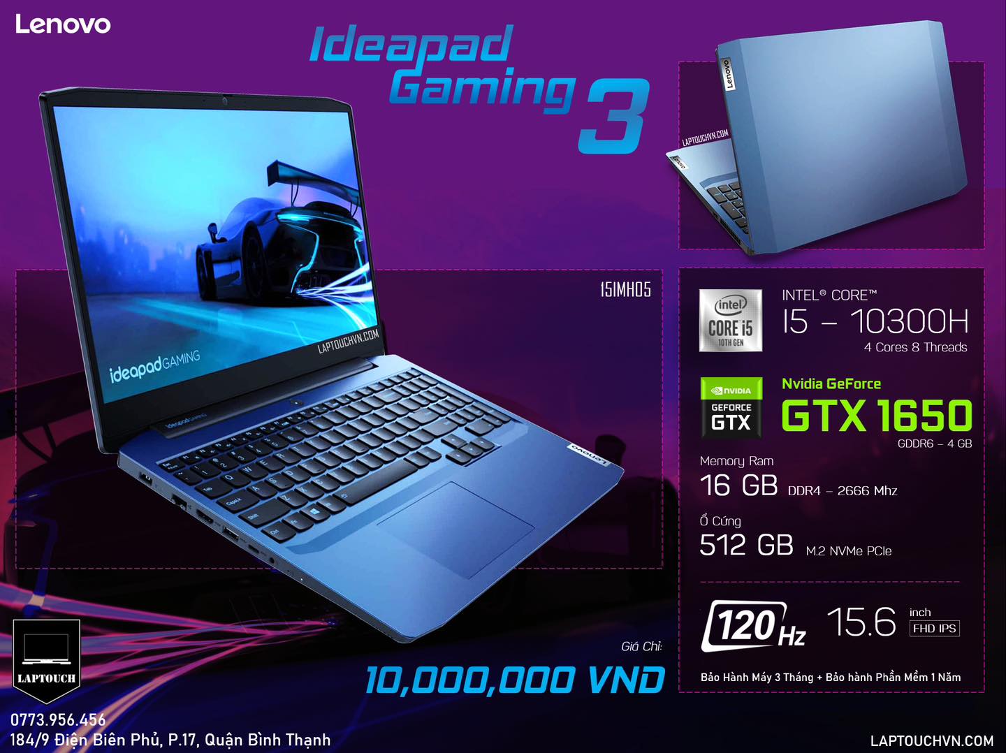 Lenovo Ideapad Gaming 3 [ Blue ] (1).jpg