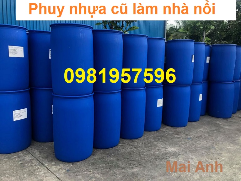 Phuy nhựa làm nhà nổi chống lũ 8.jpg