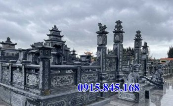 01+ Khu lăng mộ dòng họ bằng đá liền khối - nghĩa trang nhà mồ.jpg