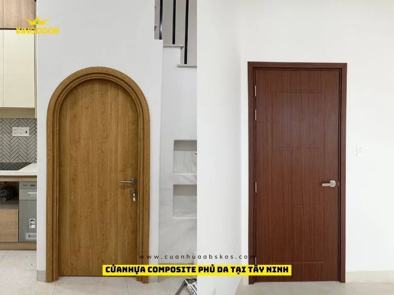 Cửa nhựa Composite phủ da tại Tây Ninh