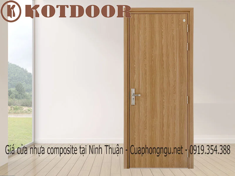 Giá cửa nhựa composite tại Ninh Thuận.