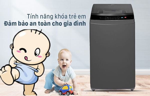 Máy giặt Casper 8 kg WT-8NG2