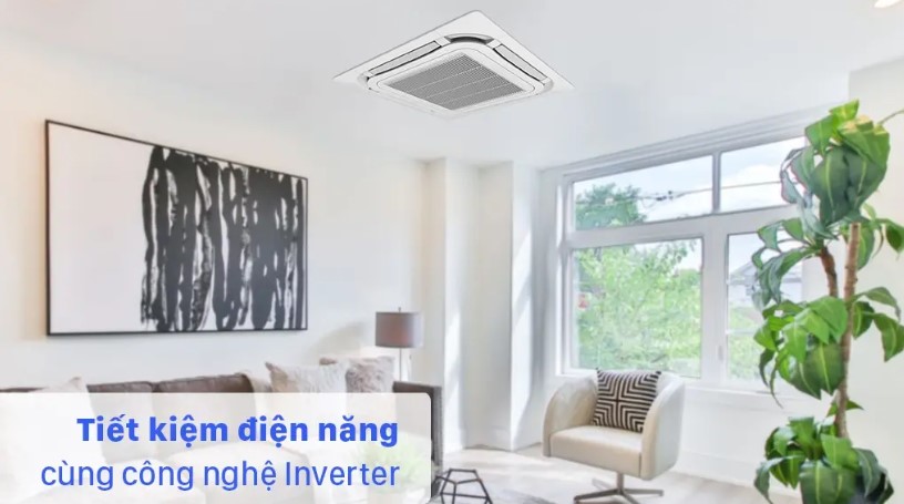 tiết kiệm máy lạnh âm trần Reetech