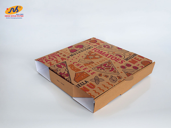 đặt mua hộp bánh pizza theo yêu cầu