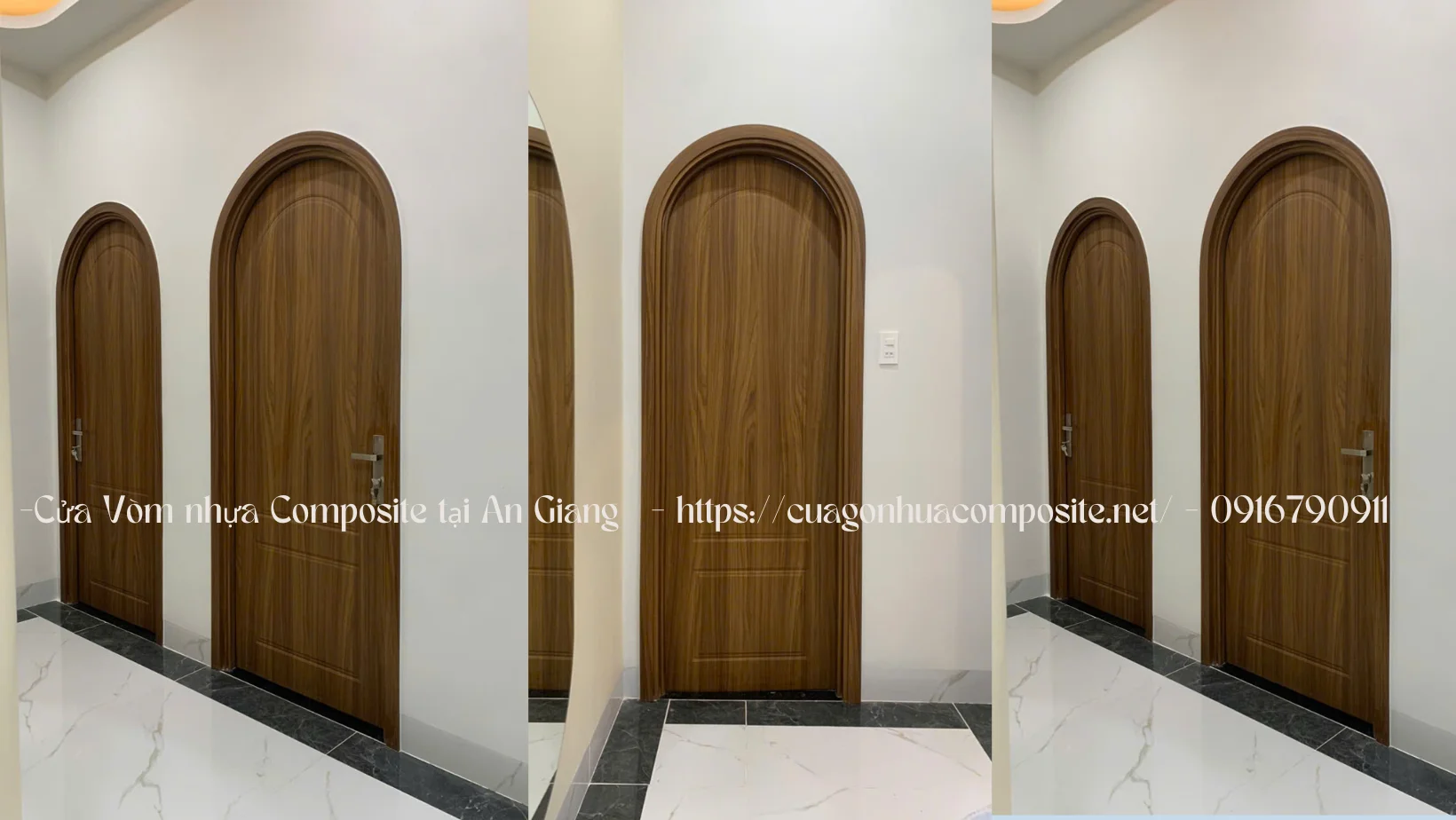 Giá cửa vòm nhựa composite tại An Giang