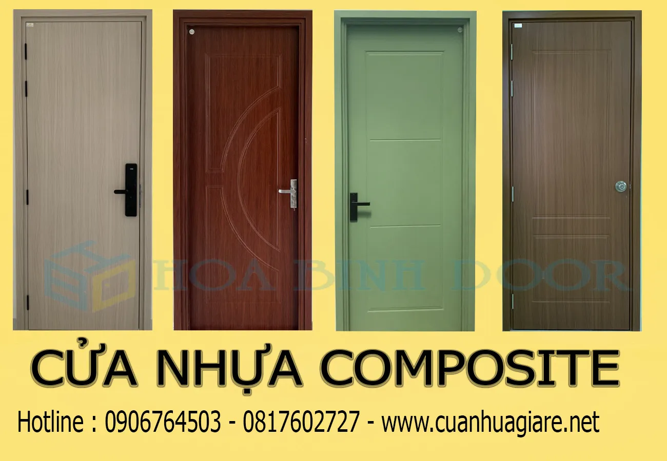 CỬA NHỰA COMPOSITE TẠI QUẬN 12 - HỒ CHÍ MINH - MẪU CỬA NHỰA ĐẸP