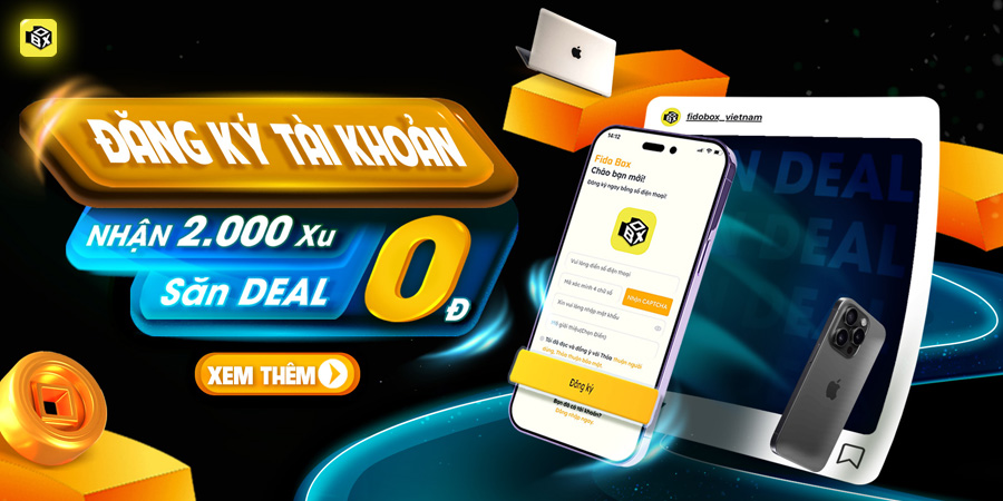 Tải ứng dụng + đăng ký tải khoản nhận 2.000 xu săn deal 0Đ