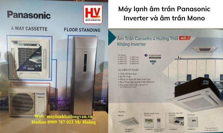 máy lạnh âm trần Panasonic Inverter