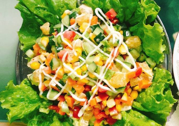 Cách Làm Món Salad rau củ quả của Hang Pham - Cookpad