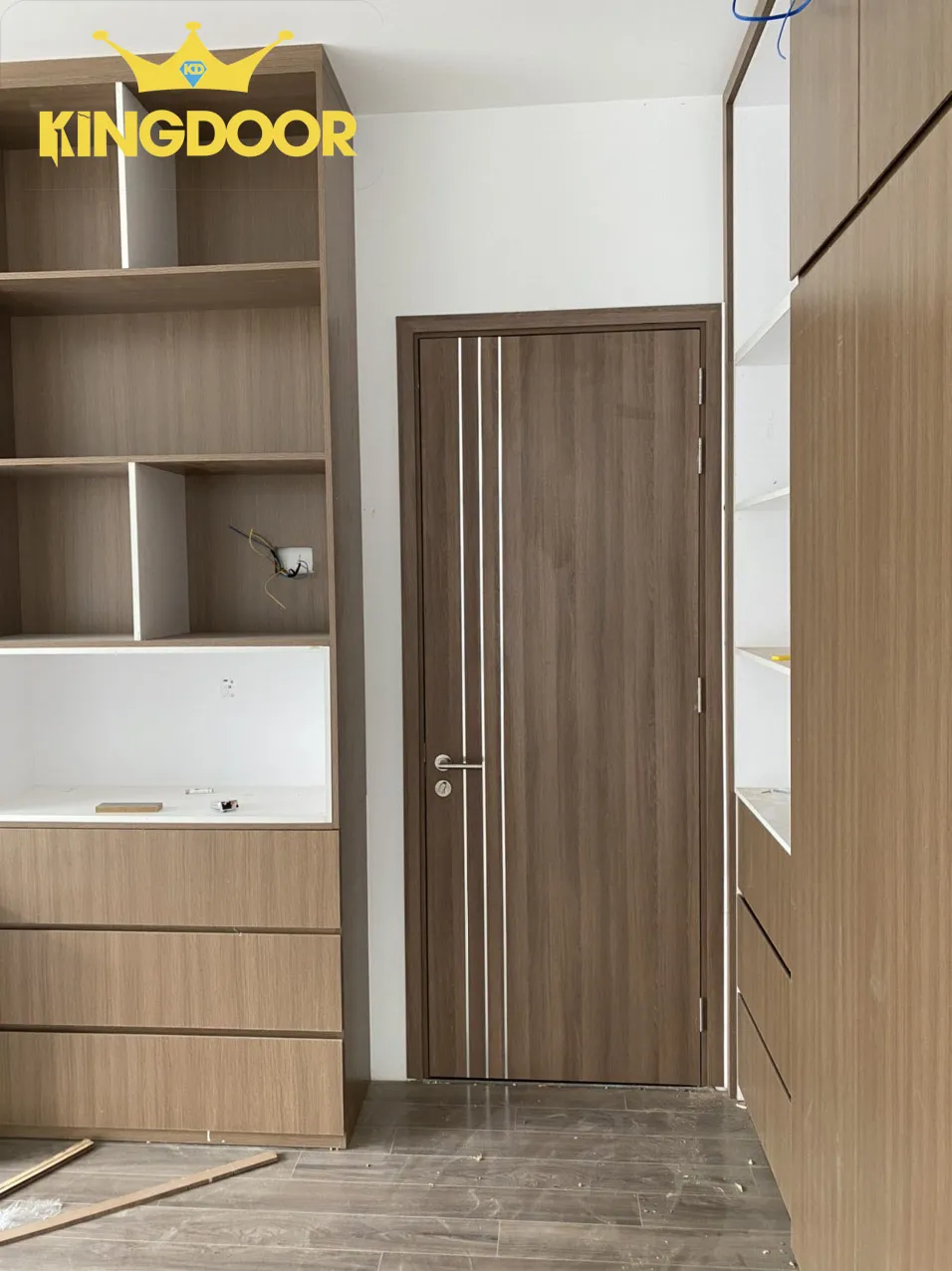 Cửa gỗ công nghiệp MDF Melamine