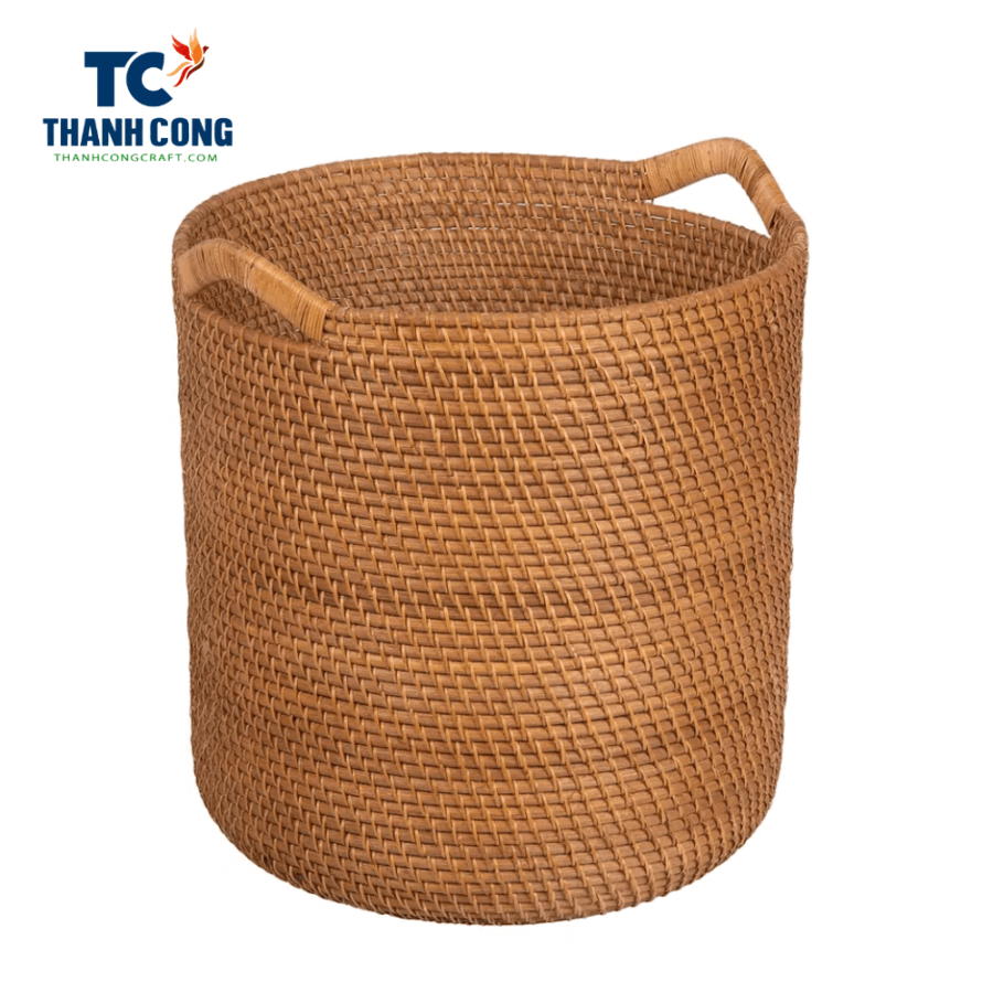 Natural Woven Rattan Storage Basket