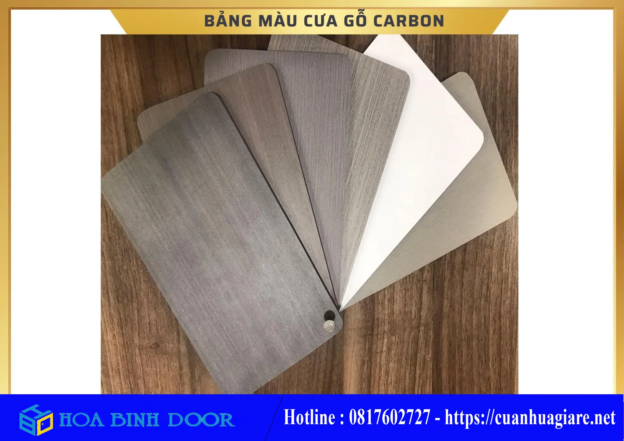 BÁO GIÁ CỬA GỖ CARBON MỚI NHẤT HIỆN NAY - THÁNG 4/2024