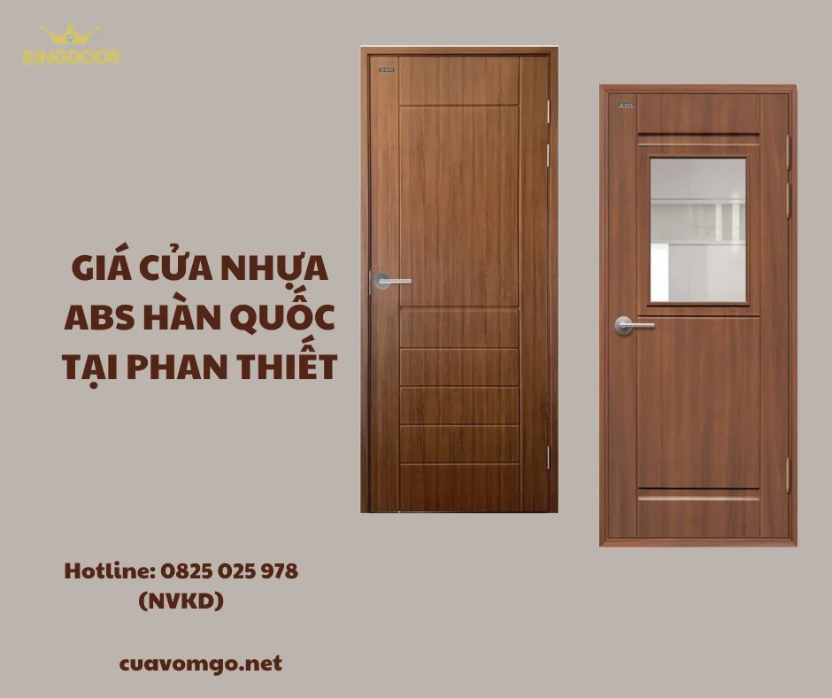 Giá cửa nhựa ABS Hàn Quốc tại Phan Thiết