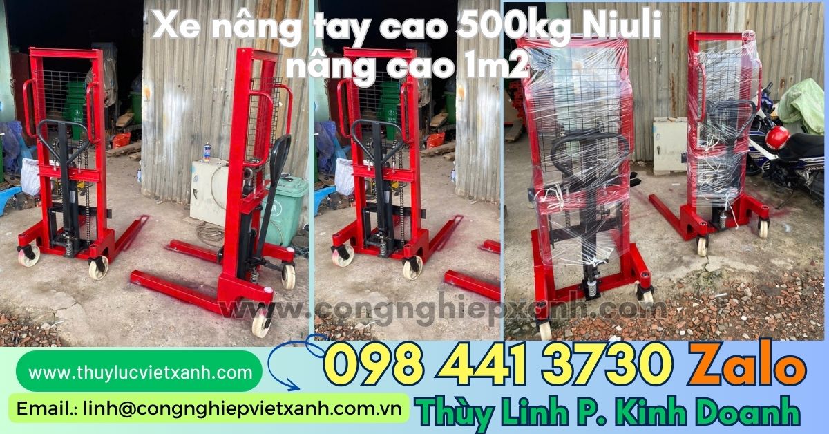 Xe nâng tay cao 500kg