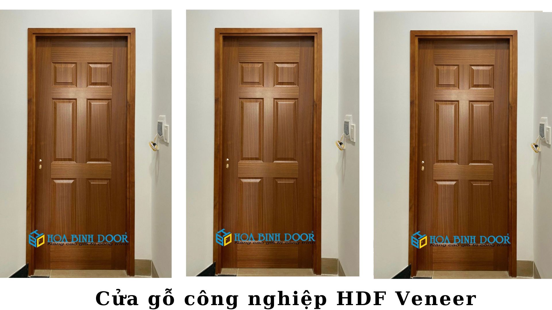 Cửa gỗ công nghiệp tại Quận 7