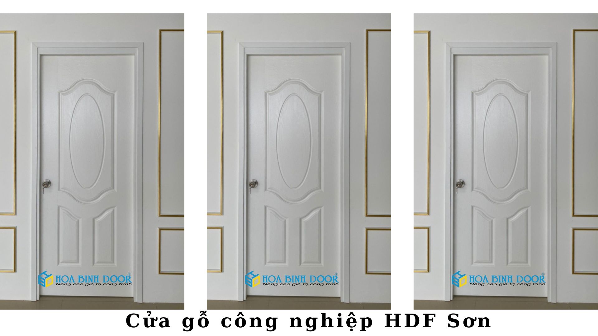 Cửa gỗ công nghiệp tại Quận 8