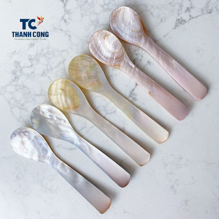 mother of pearl caviar spoon, caviar serving spoon