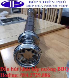 Đầu hút khói bếp nướng BBQ Hàn Quốc