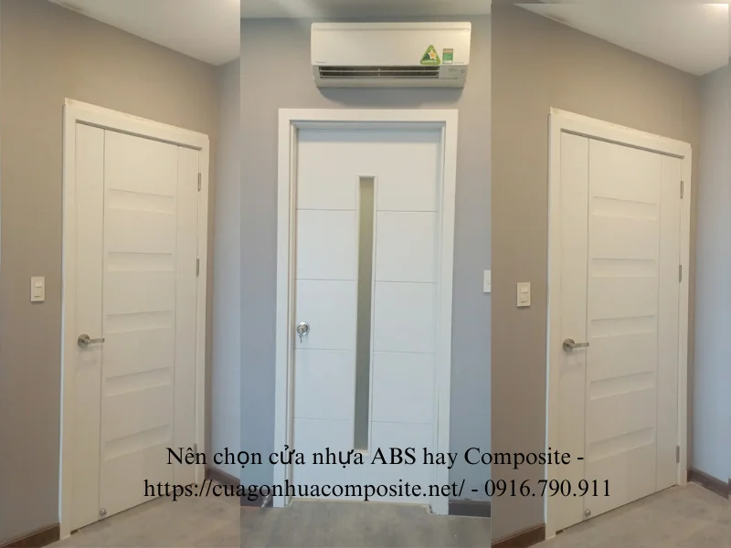 Nên chọn cửa nhựa ABS hay Composite 