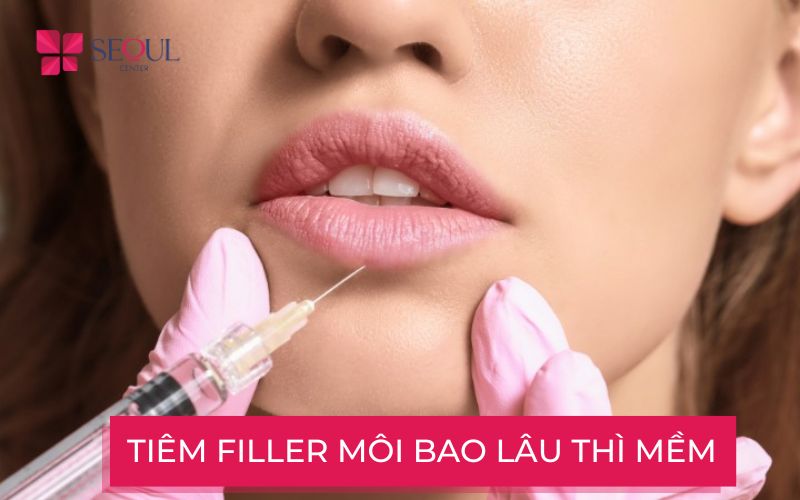 Tiêm filler môi bao lâu thì mềm, giảm sưng và sớm ổn định?