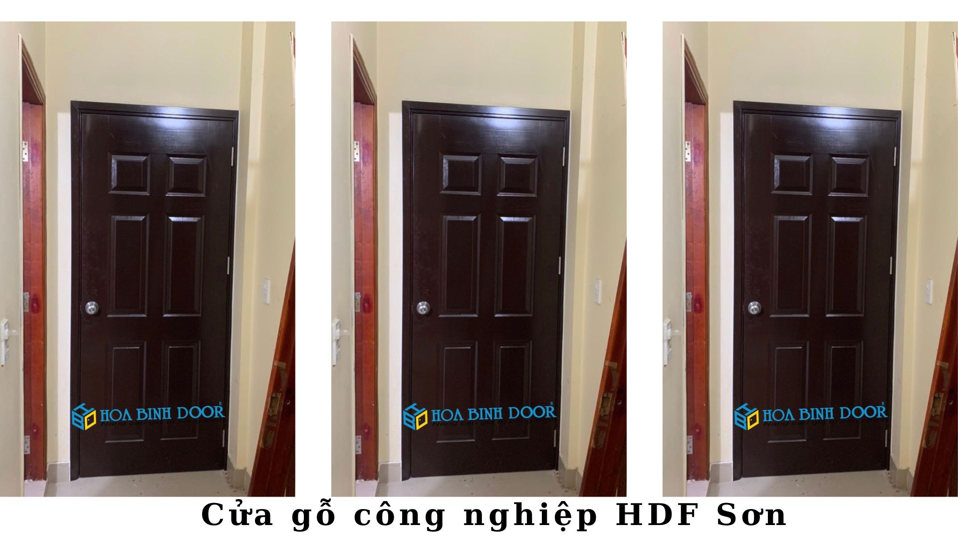 Cửa gỗ công nghiệp tại Quận 7