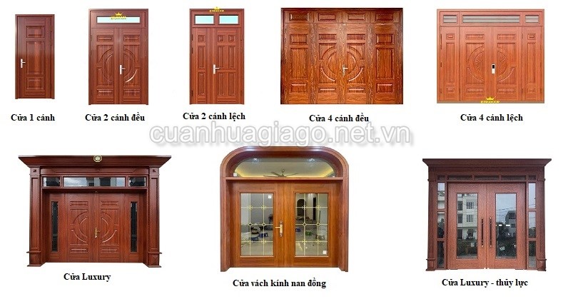 Các mẫu cửa thép vân gỗ