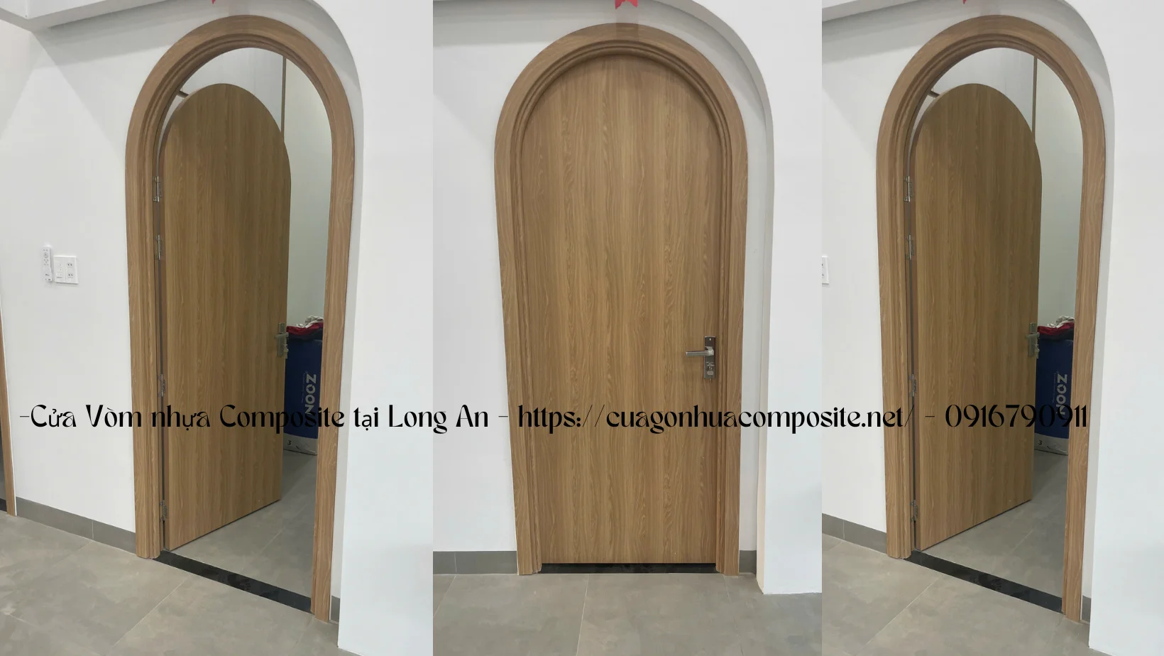 Giá cửa vòm nhựa composite tại Long An