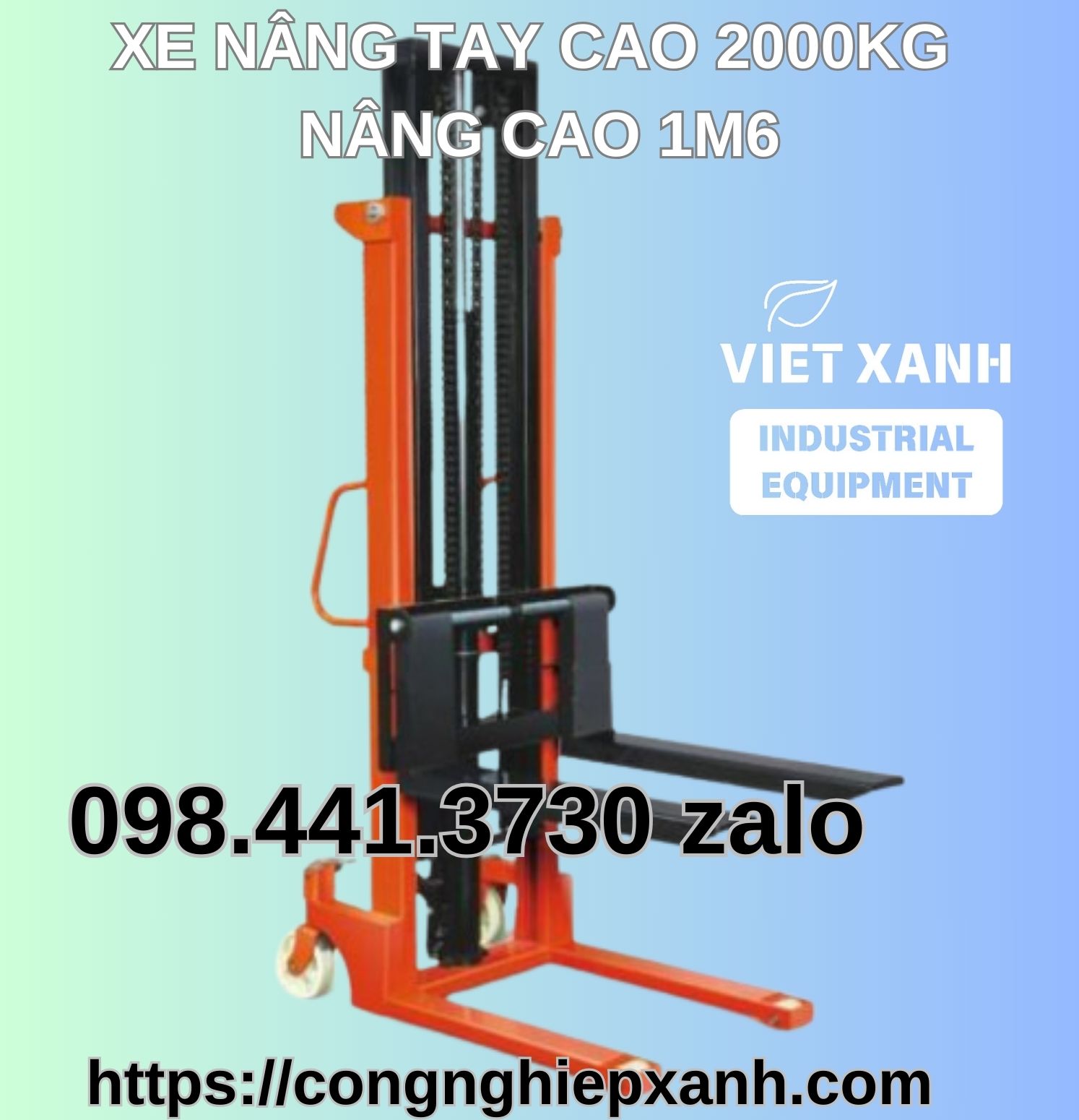 Xe nâng tay cao nâng cao 3m