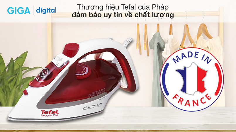 Bàn ủi hơi nước Tefal FV5717E0 là phẳng hoàn hảo mọi loại trang phục