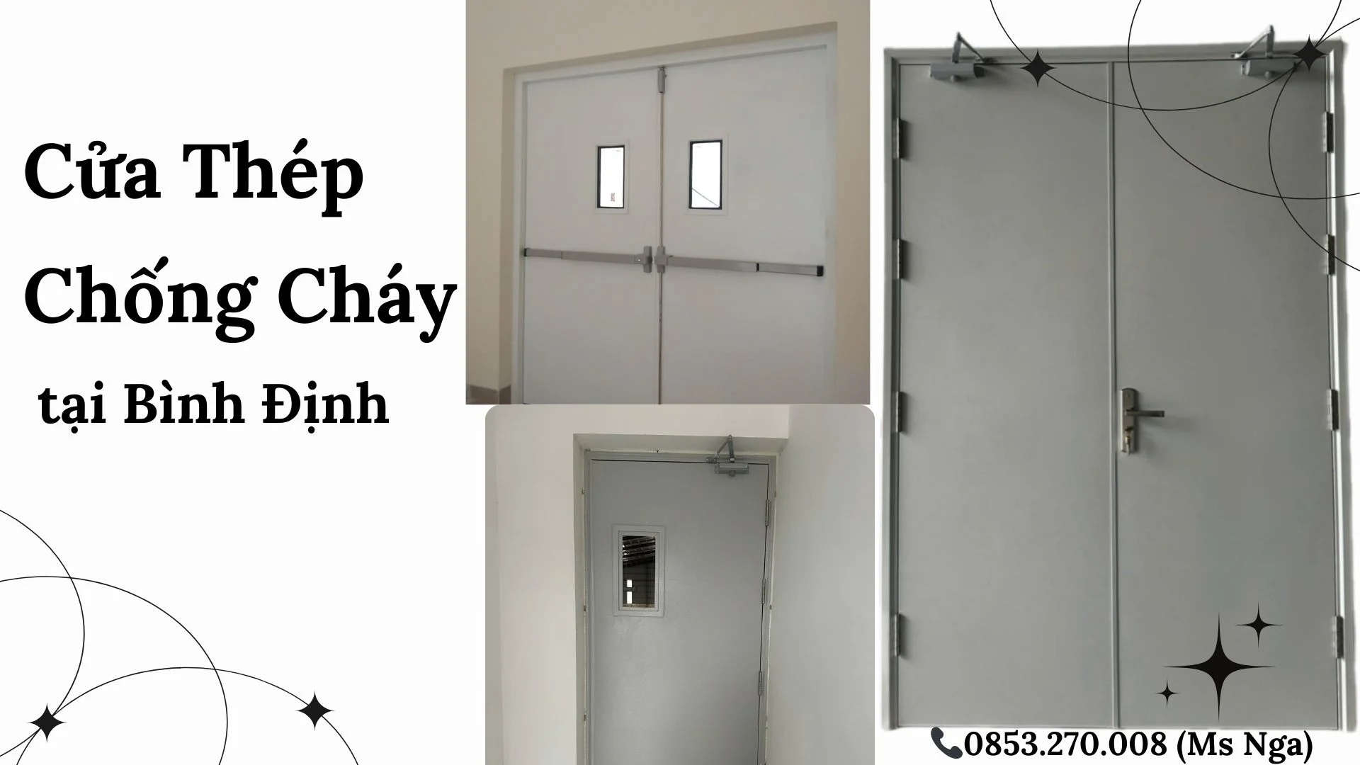 Cửa Thép Chống Cháy tại Bình Định