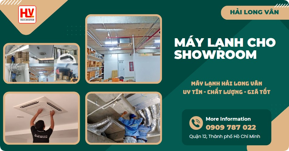 máy lạnh cho showroom