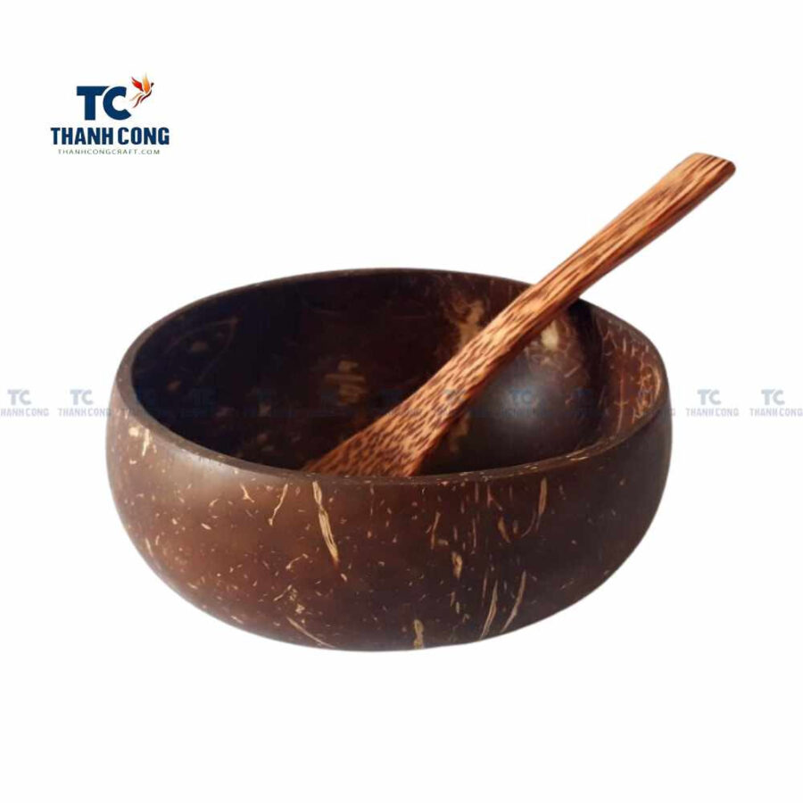 Polished Coconut Shell Bowl