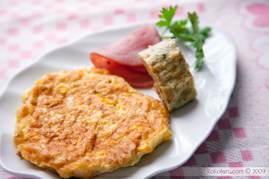 Pancake ngô ngọt – Kokotaru