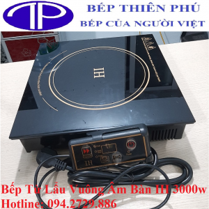 Bếp từ lẩu vuông âm bàn IH 3000w