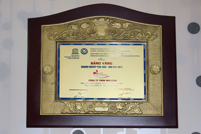 bang vang doanh nghiep van hoa unesco 2011