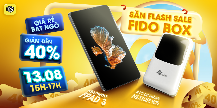 Top 2 siêu phẩm trên Fido Box đang được sale đến 40%