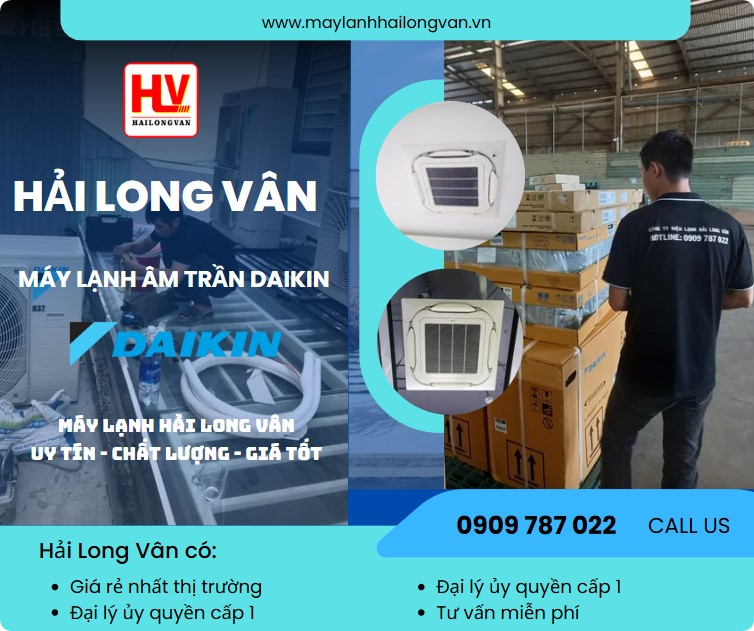 máy lạnh âm trần Daikin