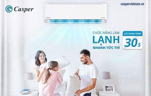 Điều hòa Casper cao cấp làm lạnh nhanh