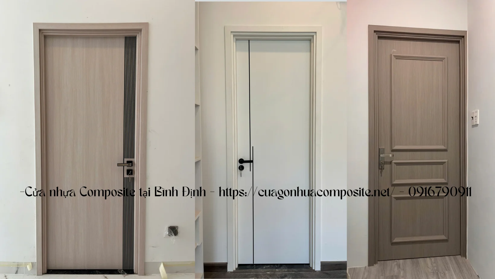 Cửa nhựa composite tại Bình Định