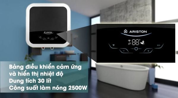 ANDRIS2 30RS có công nghệ Ion bạc kháng khuẩn, giúp loại bỏ vi khuẩn có hại trong nước và bảo vệ sức khỏe người dùng.