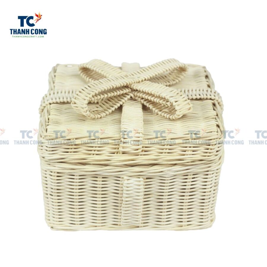 Rattan gift box