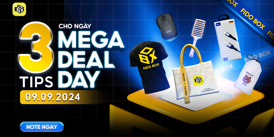 3 TIPS săn sale hiệu quả cho Mega Deal Day 9.9