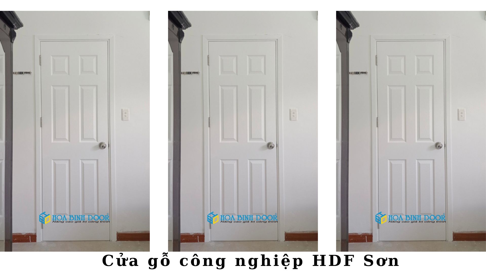 Cửa gỗ công nghiệp tại Quận 7