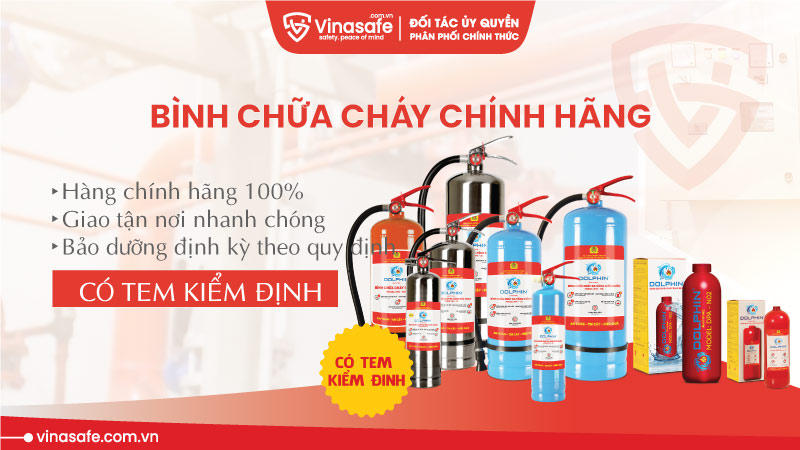 Bình chữa cháy chính hãng giá rẻ