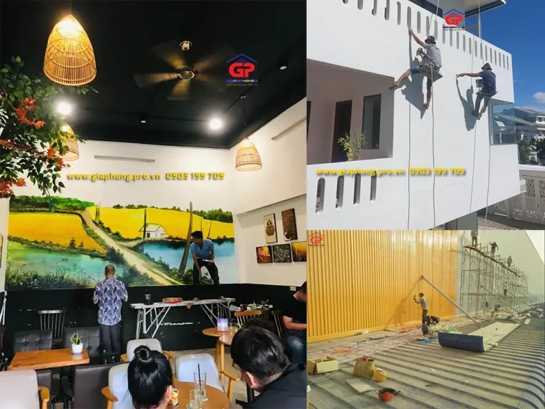 Thi công trần thạch cao showroom, văn phòng, nhà ở TP.HCM