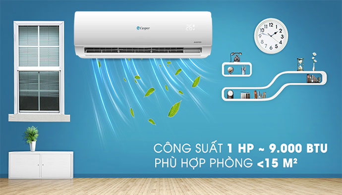 Điều hòa Casper 9000btu 1 chiều inverter MC-09IS33 - Casper Việt Nam