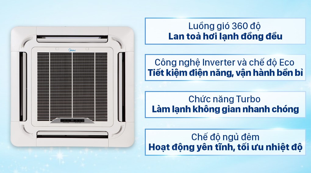 Điểm danh top điều hòa âm trần giá rẻ, chất lượng tốt nhất