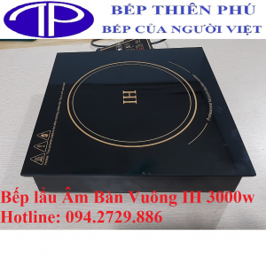 Bếp lẩu âm bàn vuông IH 3000w