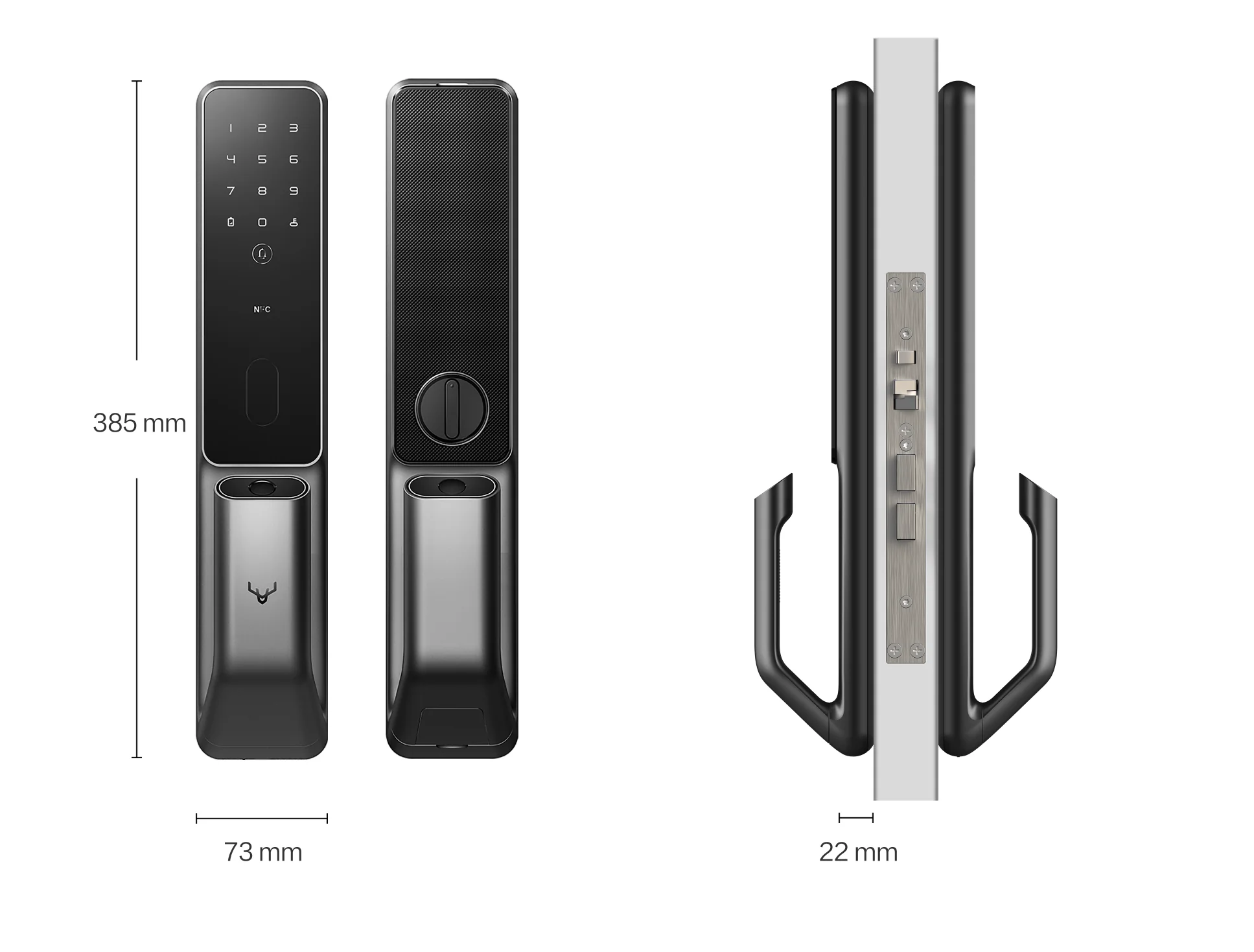 Khóa cửa thông minh Lockin S30 Pro - Ảnh 2